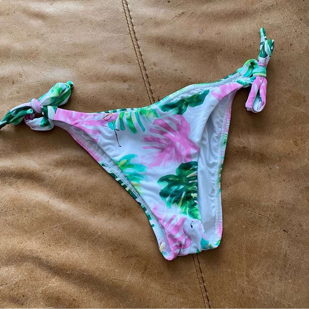 PilyQ flamingo print bottoms